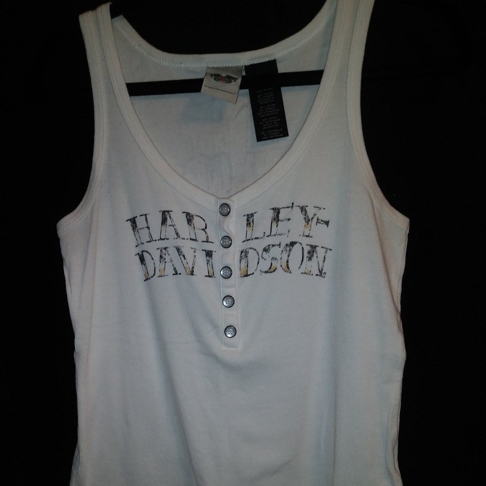 Harley Davidson Women's Tank Top - L